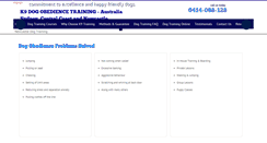 Desktop Screenshot of dogobedience.com.au